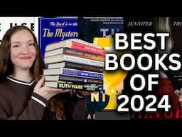 10 BEST BOOKS OF 2024 | mystery, thriller, horror, romance, sci-fi