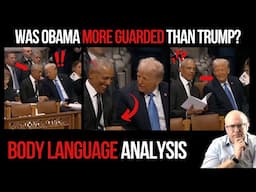 Was Obama More Guarded Than Trump? Body Language Analysis