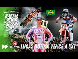 Lucas Dunka faz História e vence todas as corridas da SX1 na, 2ª etapa do Supercross Champs Series