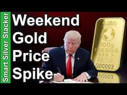 *BREAKING* Unusual Gold Surge This Weekend - Major Market Shock Sunday Night?