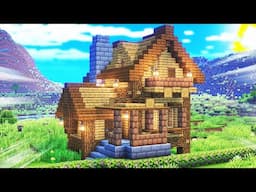 Minecraft: How To Build an Easy Wooden Starter House