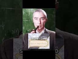 Topps Reveals a Unique Signature Baseball Card #topps #oppenheimer