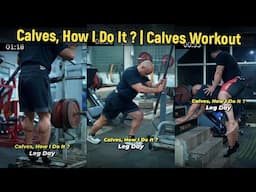 Calves, How I Do It ? | Calves Workout | Mukesh Gahlot #youtubevideo