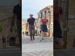 Dancing in Corinaldo Italy