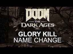 DOOM The Dark Ages: Glory Kills Have a New Name