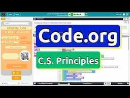 Code.org Lesson 7.2B Conditionals Practice | Answer Tutorial | Unit 4 CS Principles 2023