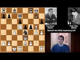 Amazing Chess Game: Paul Keres vs Peter Dely - Kapfenberg (1970)