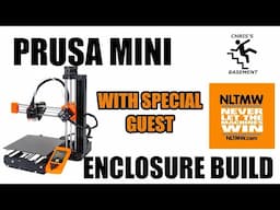 Prusa Mini Enclosure Build w/Mike -  Live - Chris's Basement