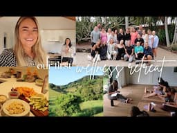 Inside our first mind & body retreat, BTS & a vulnerable share 🧘🏼‍♀️🤍