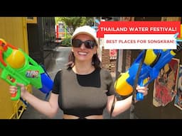 Best Water Festival in Thailand! Chiang Mai Songkran! Best Places To Celebrate!