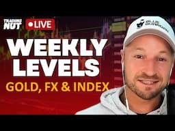 🔴LIVE Weekly Forex, Gold, US500, US30, NAS100 Pre-Market Levels Analysis