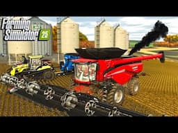 FIRST HARVEST ON MY NEW $5,000,000 AMERICAN FARM! - (IOWA ROLEPLAY)