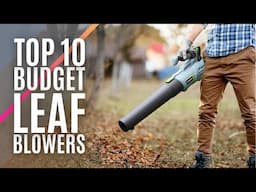 Top 10: Best Budget Cordless Leaf Blowers of 2023 / Electric Air Blower, Cordless Floor Blower