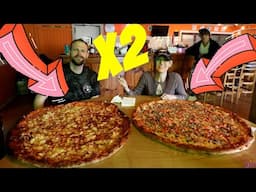 MONSTER PIZZA CHALLENGE ~ SOLO STYLE ~ NEW RECORD ~ EAT LIKE A WILDFIRE ~ MOLLY SCHUYLER EATS