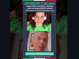 JOIN INTREPID ITALIAN 🚀🇮🇹 Registrations NOW OPEN 🔗IntrepidItalian.com (Theresa's Testimonial)