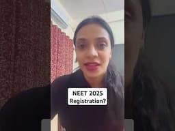 NEET 2025 Registration Updates, Check Now✅ #neet2025 #registration