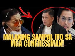 NATAKOT ANG MGA CONGRESSMAN SA BABALA NI ENRILIE