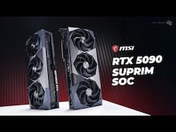 BIGGEST GPU I've ever seen - MSI GeForce RTX 5090 Suprim SOC // Windows & Linux Tested