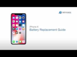 iPhone X Battery Replacement Guide - RepairsUniverse