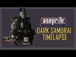 Dark Samurai - Pixel Art Timelapse Video