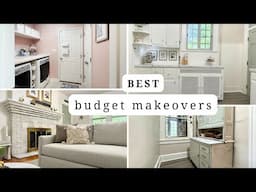 Top 4 Extreme Renos & DIY Room Makeovers | 2024 Year in Review