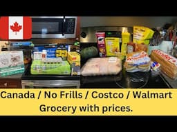 CANADA No Frills / Costco / Walmart grocery with prices.