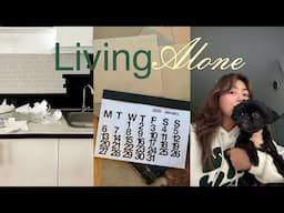 Living Alone in Manila • kitchen makeover, cubao expo nights, thrifting & my new smiskis!