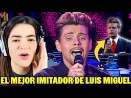 El MEJOR Imitador De Luis Miguel HAsta La Fecha - Reaccion A "PENSAR EN Ti"