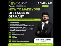 Seminar on how to improve your life in Germany.