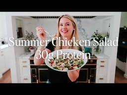 30g Protein Chicken Salad Recipe | High-Protein Meals | Easy & Delicious 🥗🍗