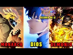 ⚫EL NACIMIENTO del MONARCA de la DESTRUCCIÓN | SOLO LEVELING RAGNAROK | MANHWA RESUMEN PARTE 3