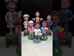 Lively Bobbleheads - Handmade Clay Art Bringing Endless Fun