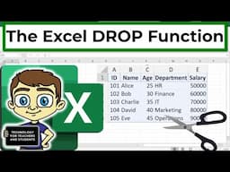 Learn the Excel DROP Function in JUST Minutes