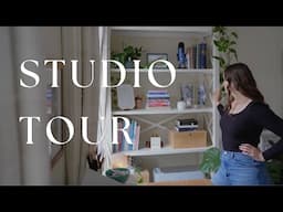 My bedroom art studio | I'm moving out