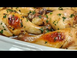 BAKED HONEY LEMON GARLIC CHICKEN DRUMSTICKS