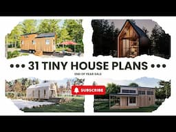 31 Tiny House Plans on Sale for New Years