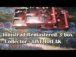 MTG Innistrad Remastered HALF Case Collector Box Opening