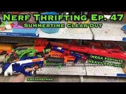 KBFoamStrike's NERF THRIFTING Vlog EP. 47: Summertime Blaster Clear Out