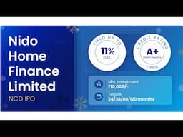 Nido home finance ltd NCD IPO full details