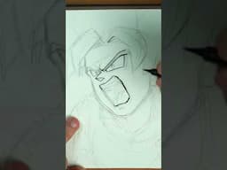 Dibujando a Goku SSJ2 (Dragon Ball Z)