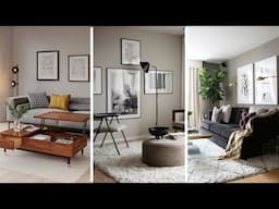 Lovely Greige Living Room Decor Ideas for a Cozy & Elegant Space