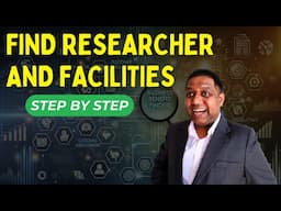 How to find researchers and facilities