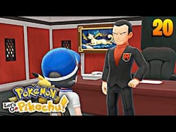 Pokémon Let's Go Pikachu - LA BASE SECRETA DEL TEAM ROCKET! | EPISODIO 20 en español