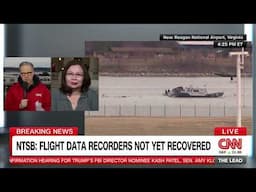 Duckworth on CNN Reacts to DCA Collision and Trump's Shameful Comments Blaming DEI Policies