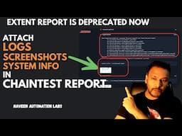 How to add Logs, System Info and Screenshots in ChainTest Report