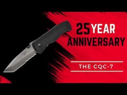 25 Years Of The Iconic Emerson Knives CQC-7 Tactical Folding Knife