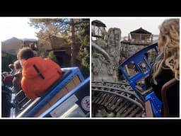 AlpenExpress Enzian - Europa-Park | Old and New Side-by-Side | 4K POV