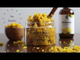 Non-Staining Turmeric? | DIY Turmeric Scrub | How to Fade Dark Spots!