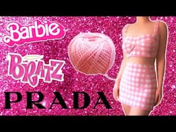 Barbie, Bratz, The Prada Effect and a pink crochet gingham set.