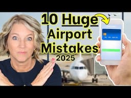 Warning..Do Not Make These 10 Travel Mistakes at Airports in 2025